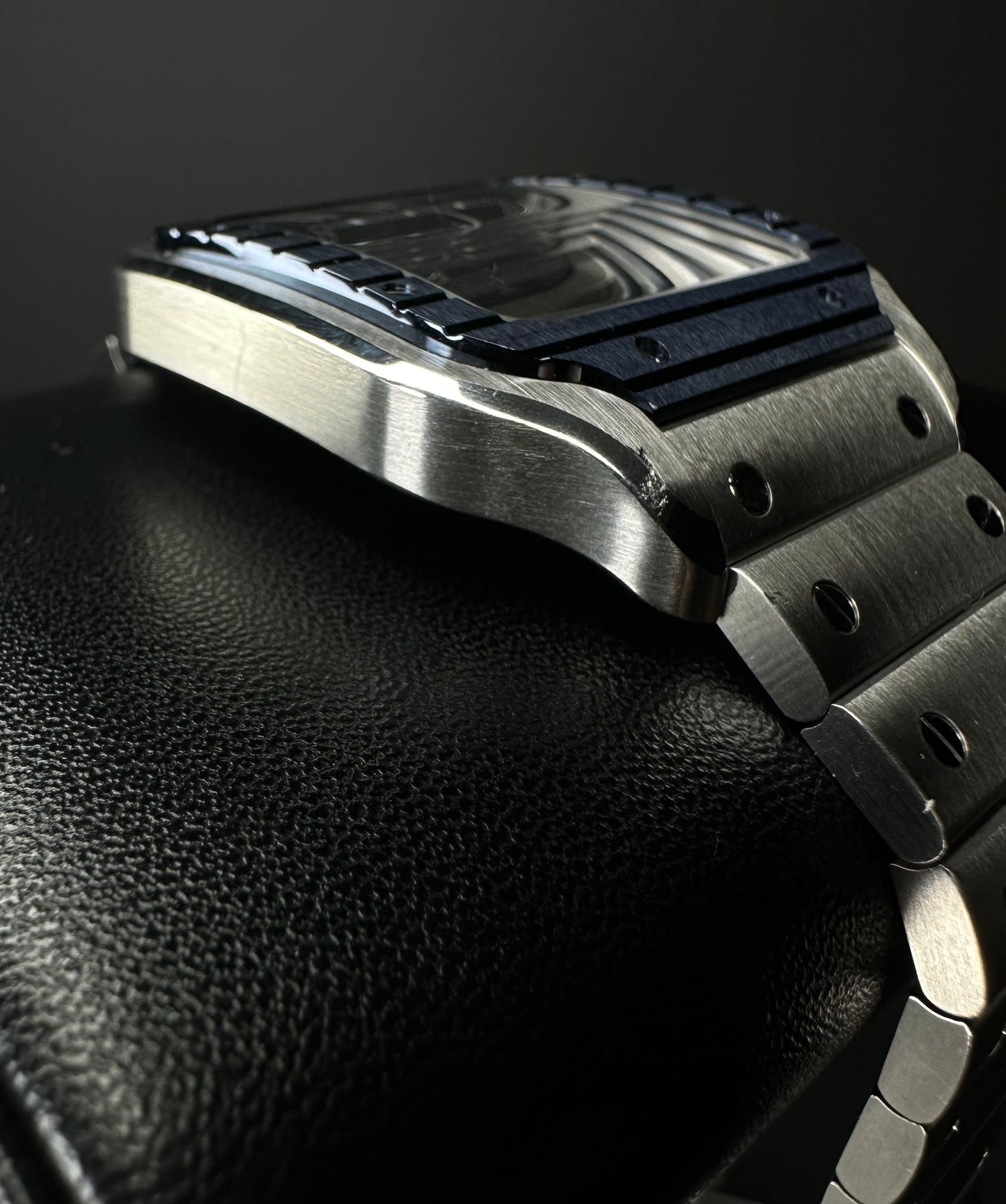 Cartier Santos De Cartier Steel Blue Dial Automatic Watch WSSA0048 - 2022