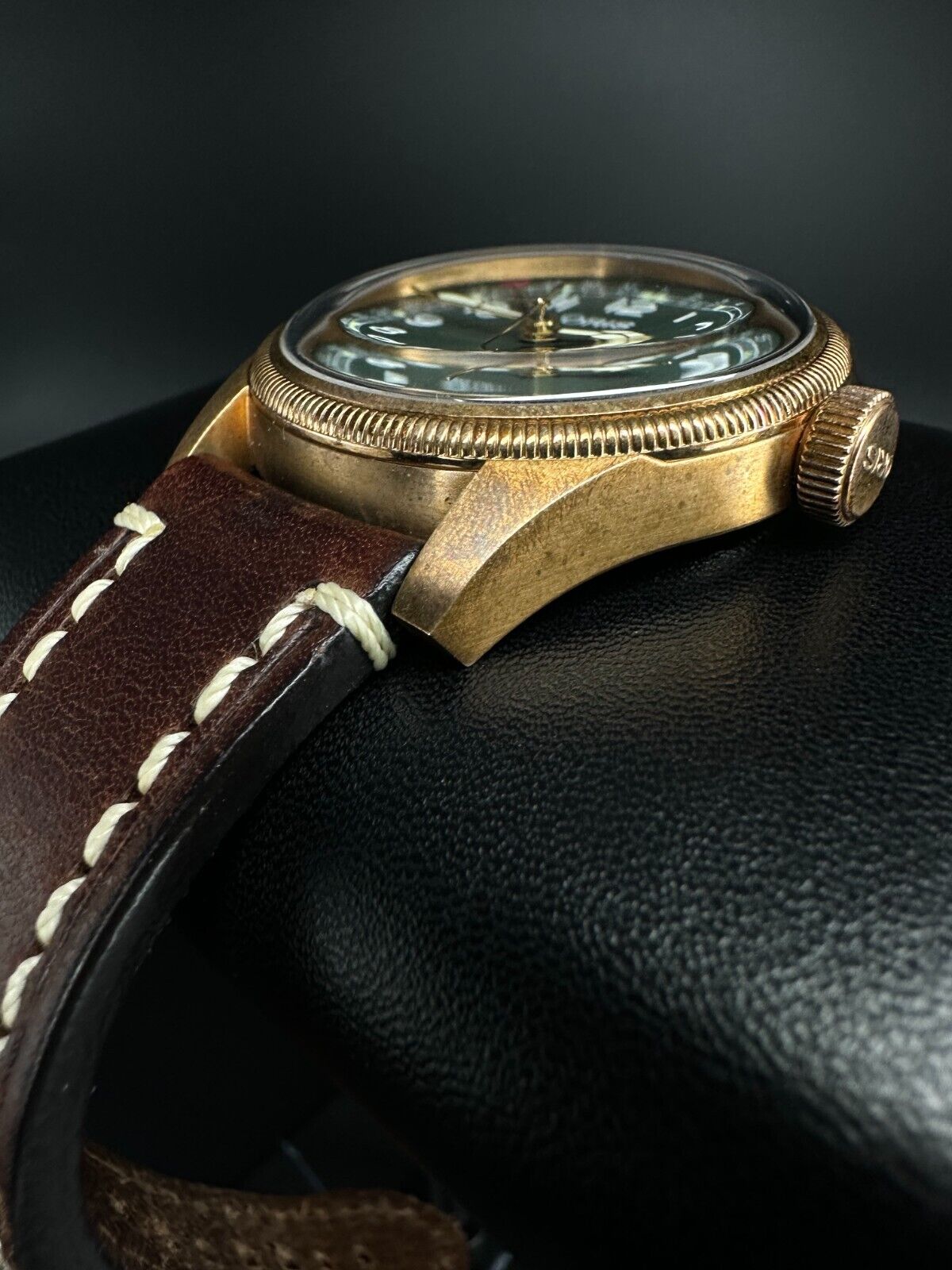 Oris Big Crown Green Dial Bronze Men's Watch - 01 754 7741 3167