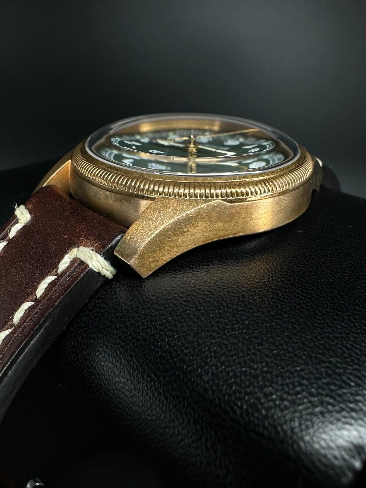 Oris Big Crown Green Dial Bronze Men's Watch - 01 754 7741 3167