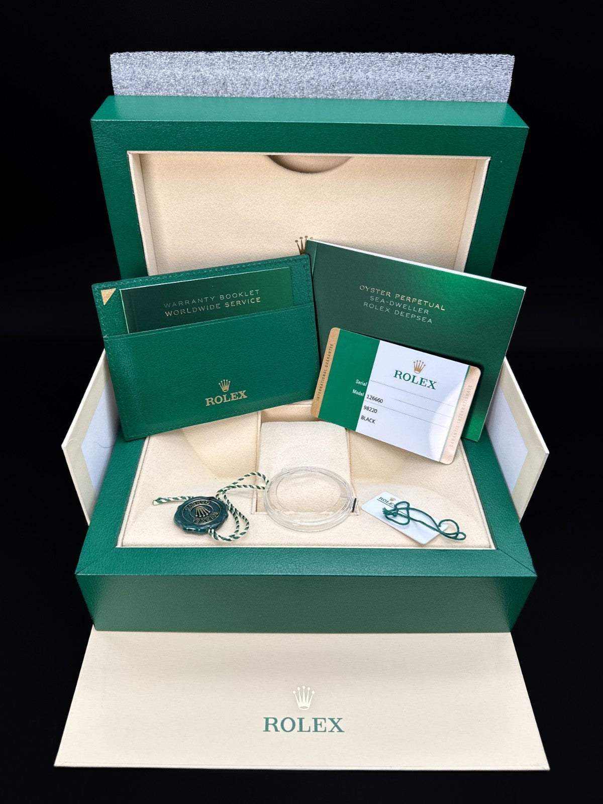Rolex Sea-Dweller Deepsea 126660 Black Dial Automatic 44mm Watch - 201910