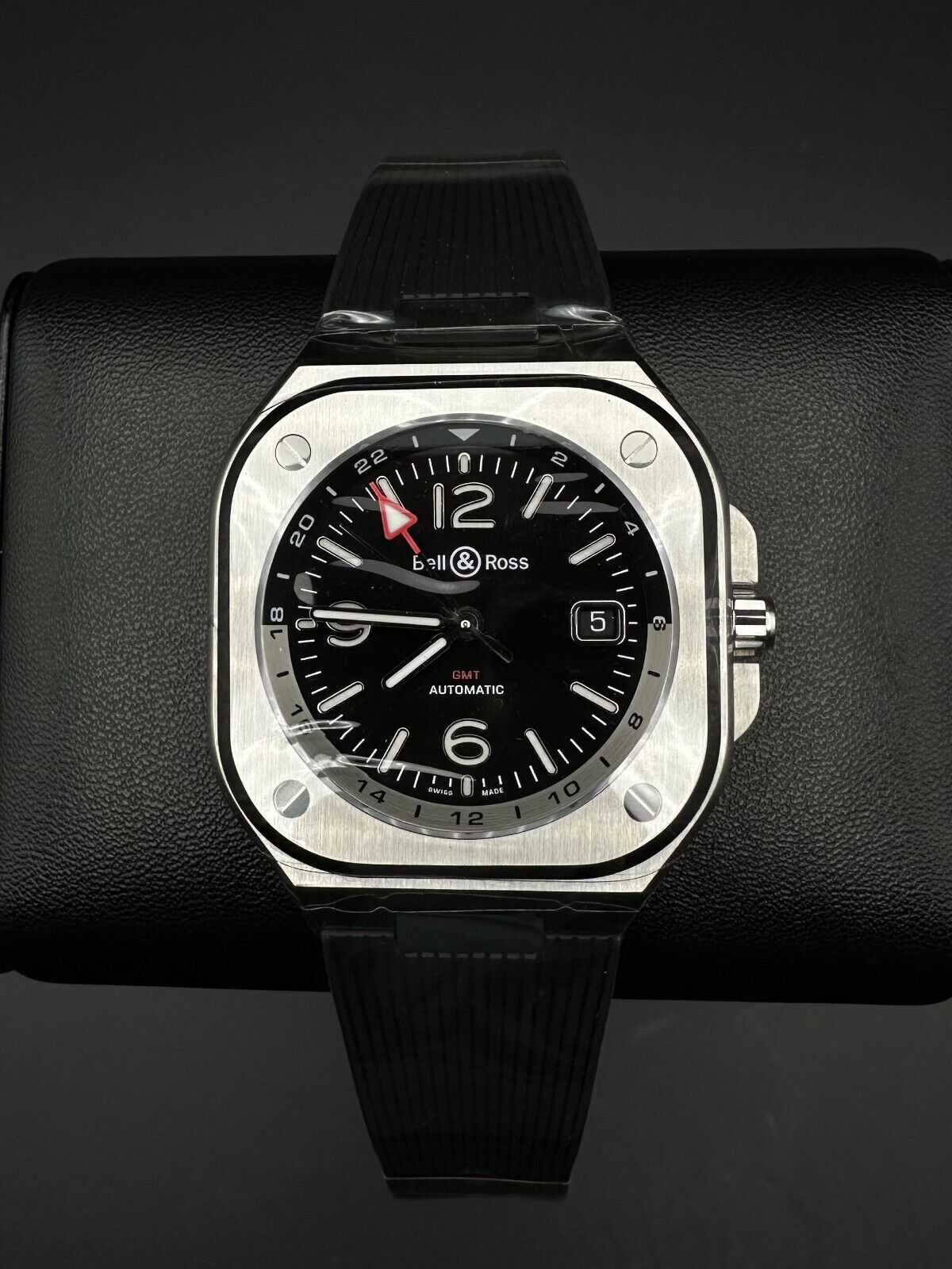 Bell & Ross BR-05 GMT Black Dial 41mm Automatic Watch BR05G-BL-ST/SRB - 2024