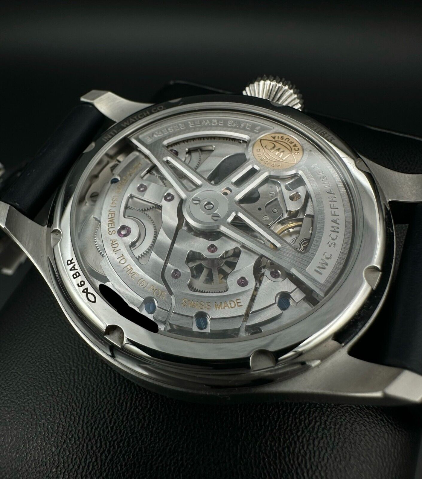 IWC Big Pilot Perpetual Calendar 46.2mm Watch Blue Dial Men's Watch - IW503605