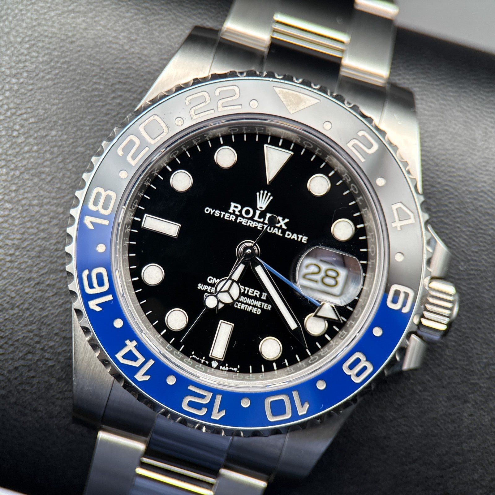 Rolex GMT-Master II 126710BLNR Batman 40mm Automatic Steel Watch 2023