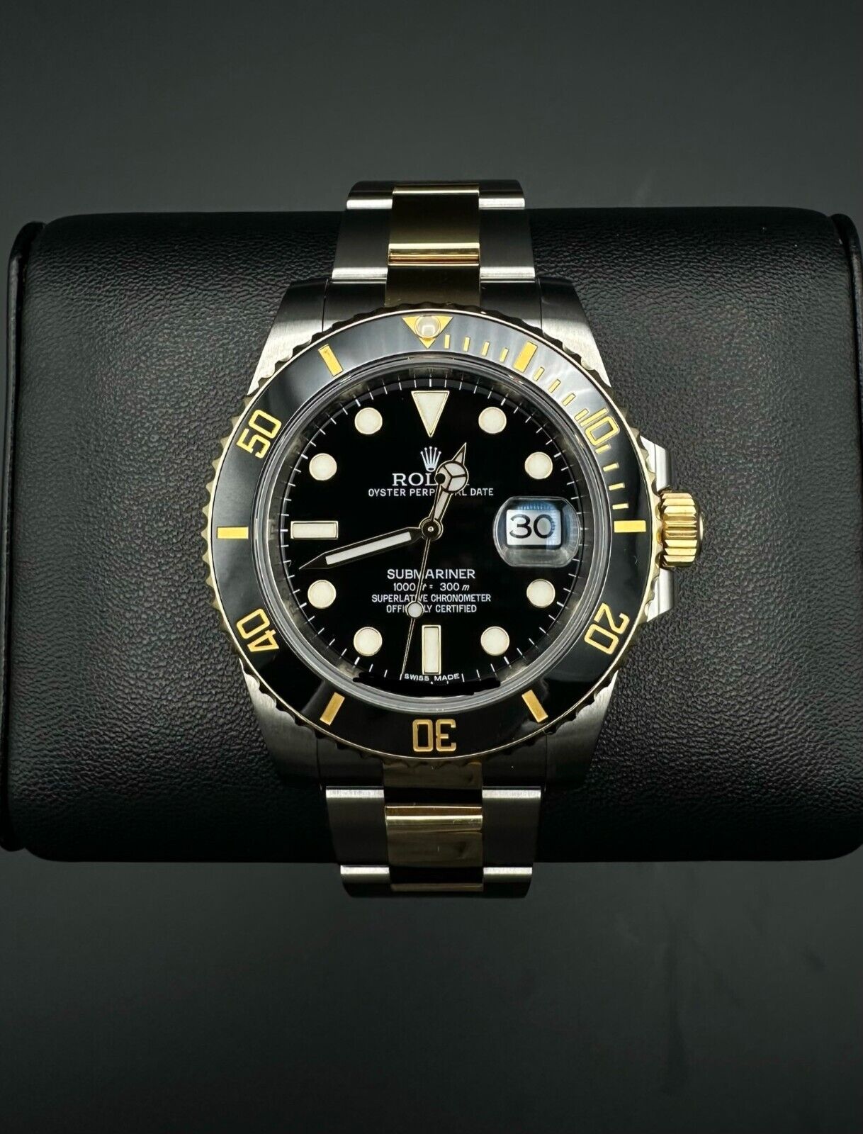 Rolex Submariner Date 116613LN 40mm Steel & Yellow Gold Oyster Bracelet - 2015