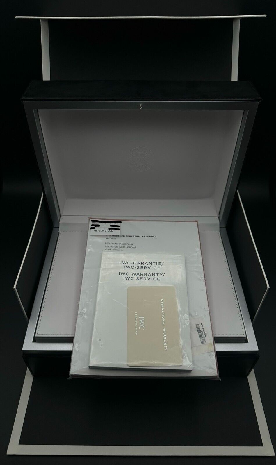 IWC Portuguese Perpetual Calendar IW502307 White Gold 44.2mm Men's Watch - 2016