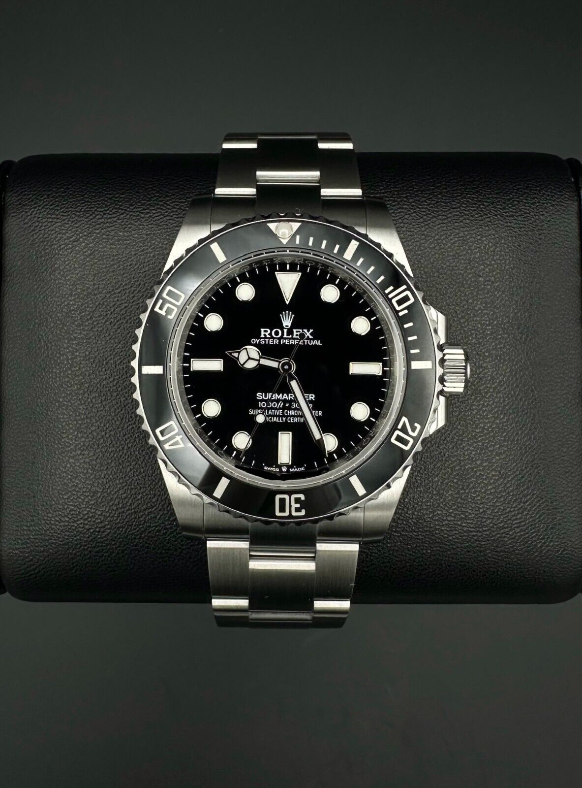 Rolex Submariner No Date 124060 Black Dial 41mm Men's Automatic Watch - 2023