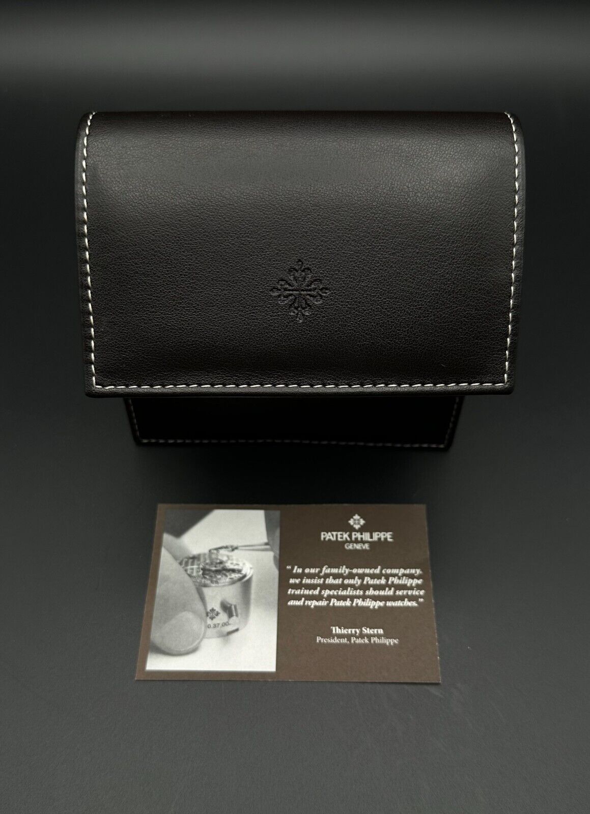 Patek Philippe Gondolo 18K White Gold 5124G Salmon Dial Manual Wind Watch