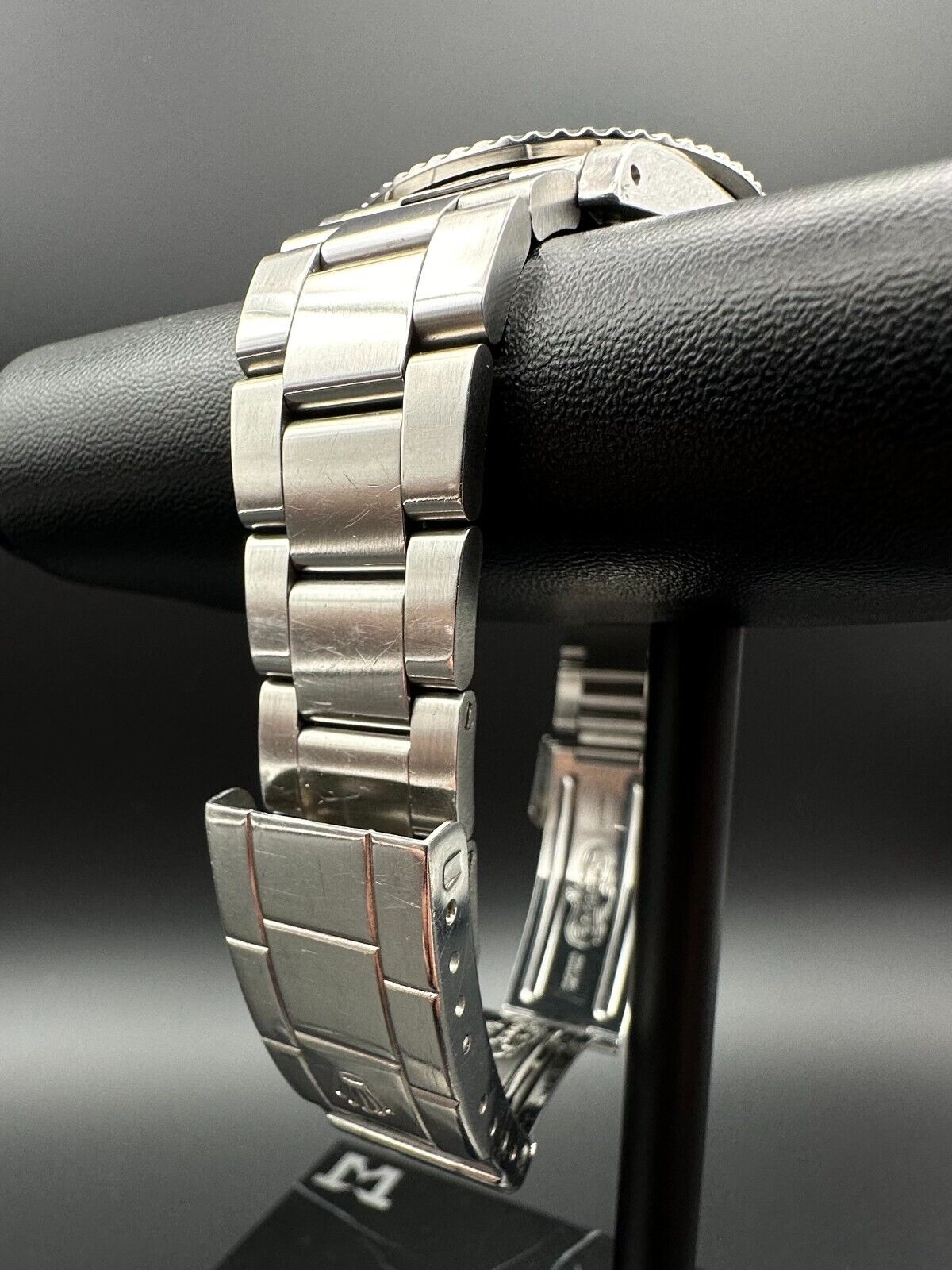 Rolex Submariner No Date 5513 Black Gilt Dial Men's Vintage Watch - 1983