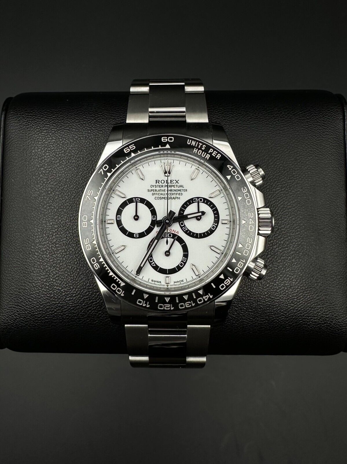 Rolex Cosmograph Daytona Panda 126500LN 40mm White Dial Automatic Watch - 2024