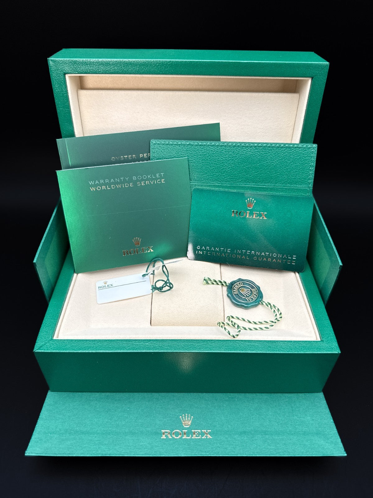 Rolex Oyster Perpetual 277200 Green Dial Steel Automatic 31mm Watch - 202510