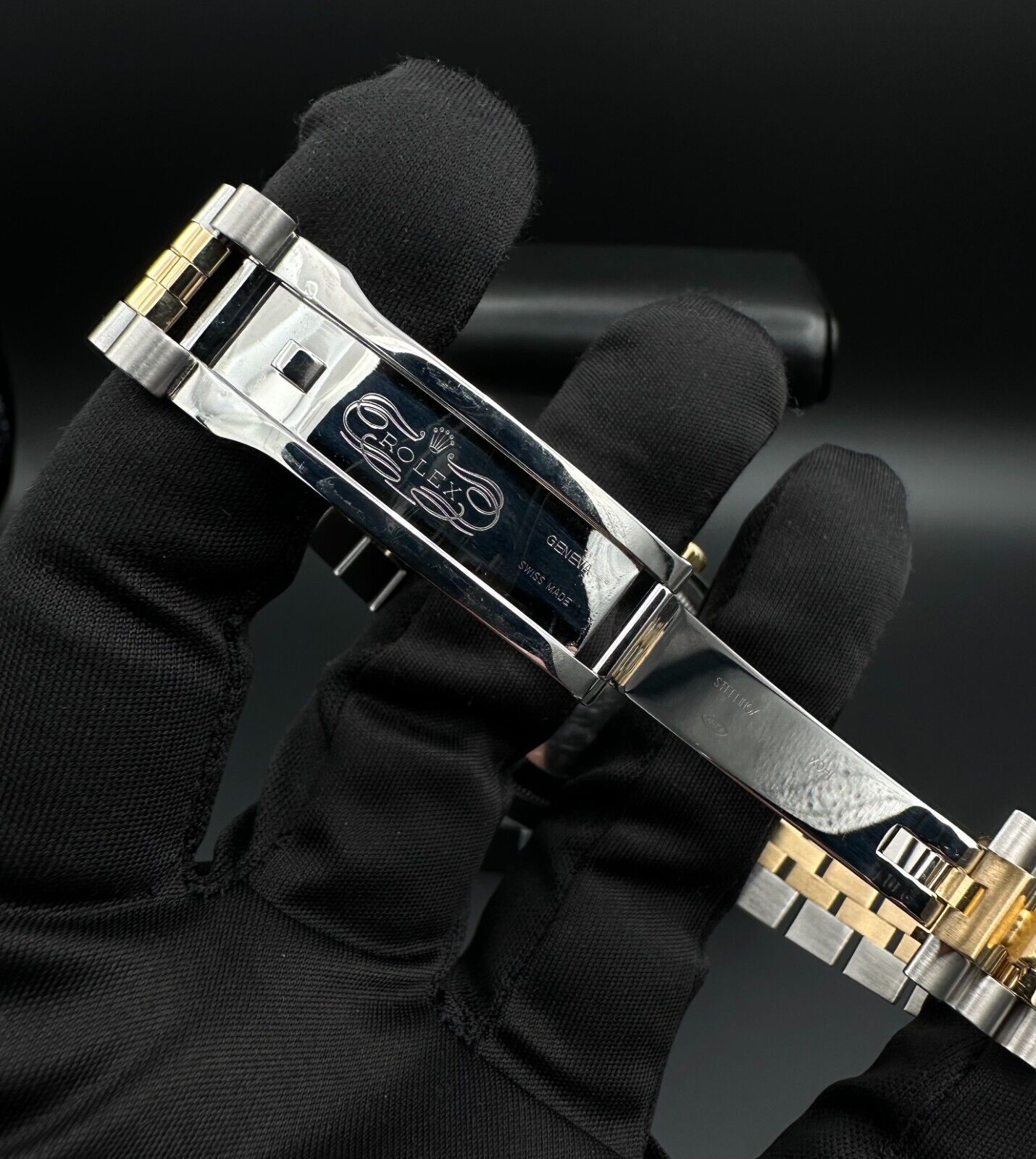 Rolex Datejust 36mm automatic watch, model 116233, featuring a white Anniversary dial and Super Jubilee bracelet. This sophisticated timepiece combines elegant design with Rolex's signature craftsmanship, ideal for collectors and enthusiasts seeking a refined luxury watch. Available from The Watch Trader in Madison, Connecticut