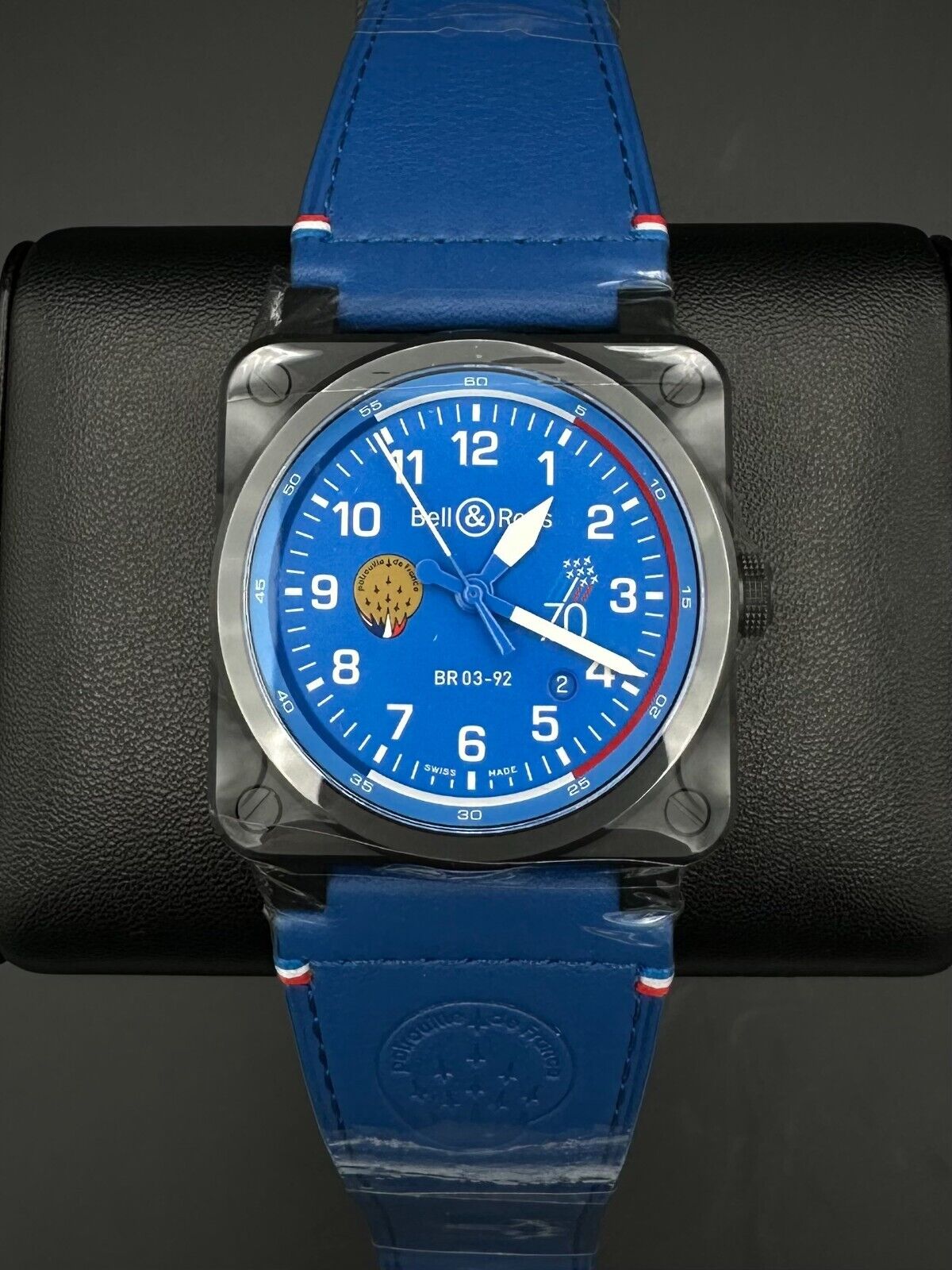 Bell & Ross BR-03 Patrouille de France 70th Anniversary 42mm BR0392-PAF7-CE/SCA