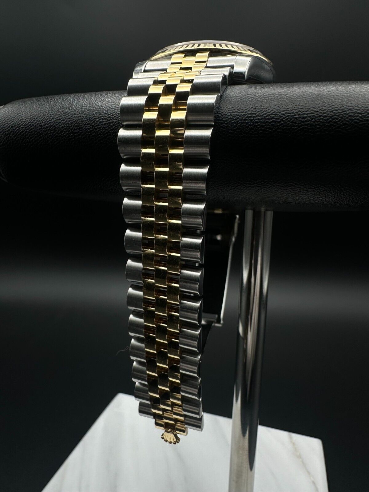 Rolex Datejust 36mm 116233 Super Jubilee Bracelet White Roman Dial Watch - 2009