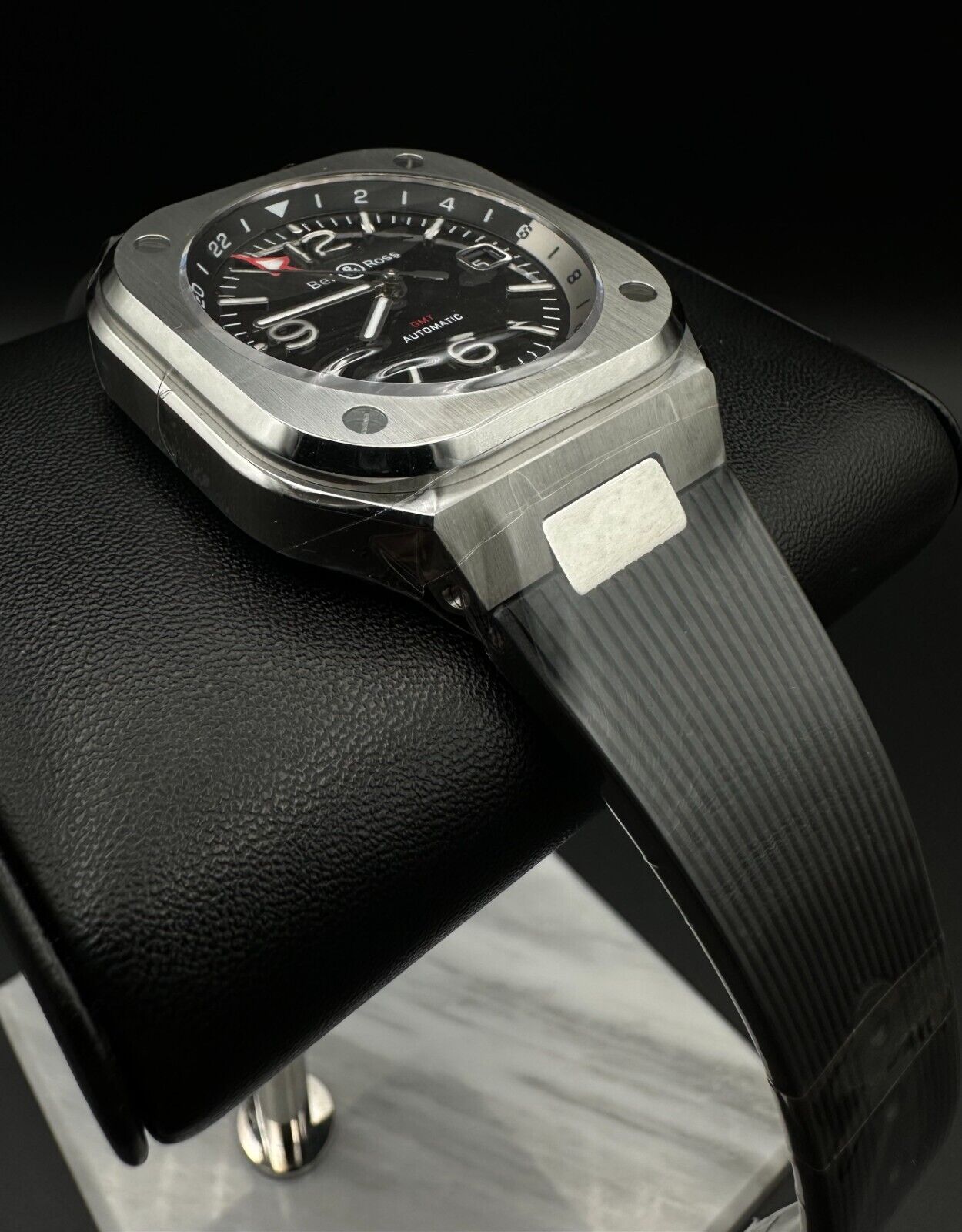 Bell & Ross BR-05 GMT Black Dial 41mm Automatic Watch BR05G-BL-ST/SRB - 2024