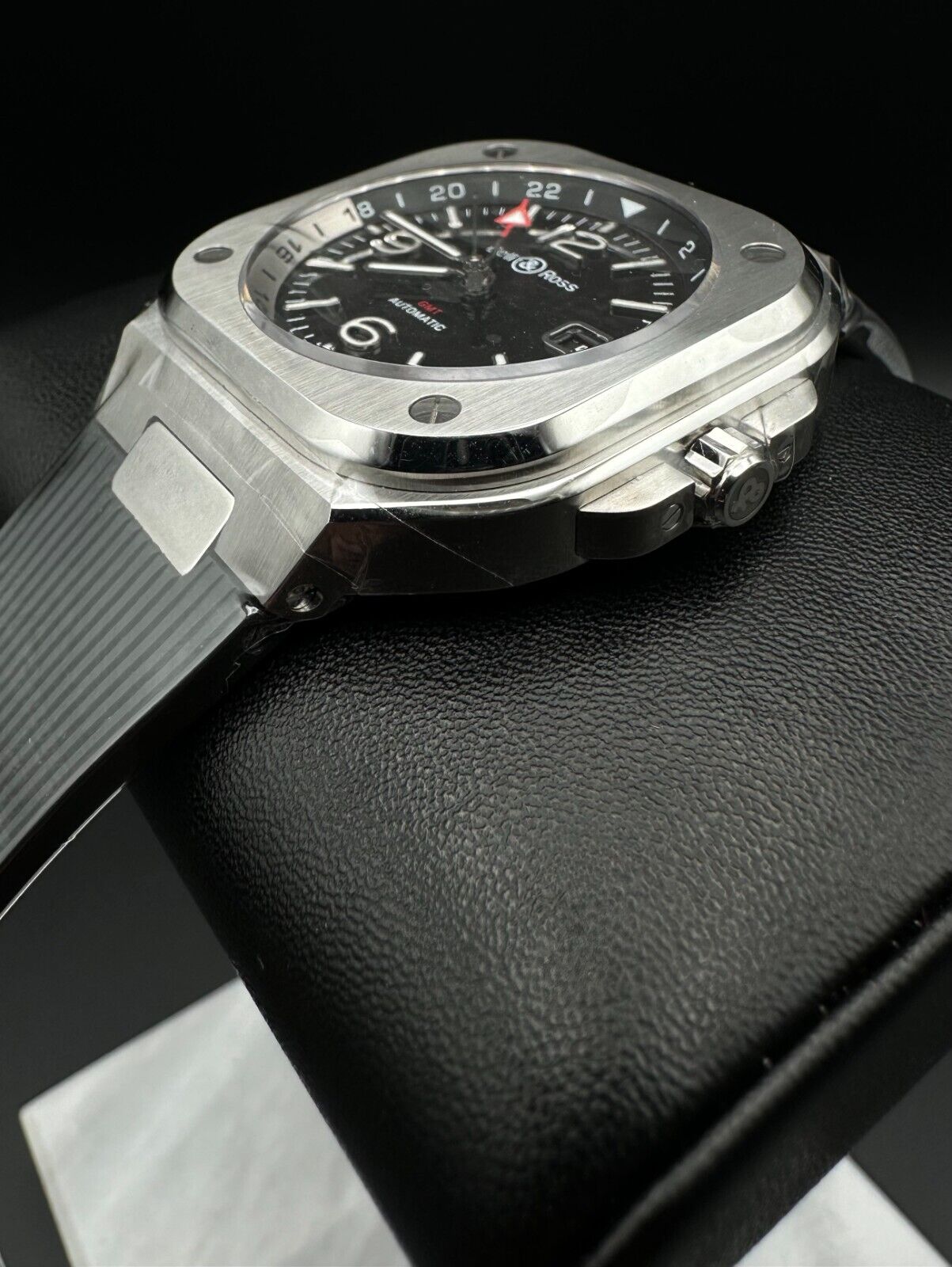 Bell & Ross BR-05 GMT Black Dial 41mm Automatic Watch BR05G-BL-ST/SRB - 2024