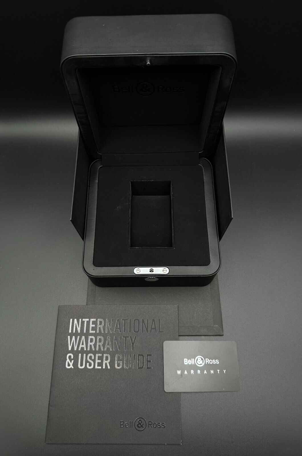 Bell & Ross BR-05 GMT Sky Blue Dial Automatic Watch BR05G-PB-ST/SRB, 2024 model, featuring a 41mm satin-polished steel case, blue sunray dial with white Super-LumiNova® numerals and indices, and skeletonized Super-LumiNova®-filled hour and minute hands. Comes with a black rubber strap. Brand new condition with no signs of wear. Includes inner and outer boxes, warranty card, and user guide. Retail price is $5,000. Available at The Watch Trader, Madison, Connecticut.