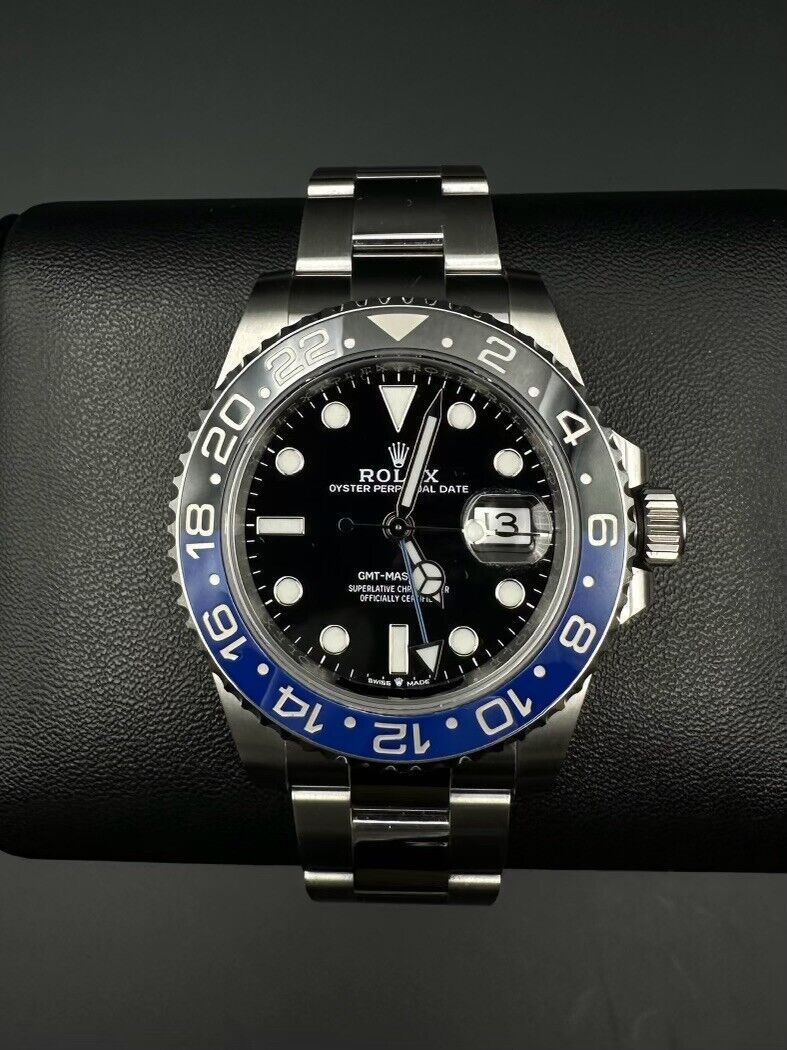 Rolex GMT-Master II 126710BLNR Batman 40mm Steel Oyster Automatic Watch - 2021