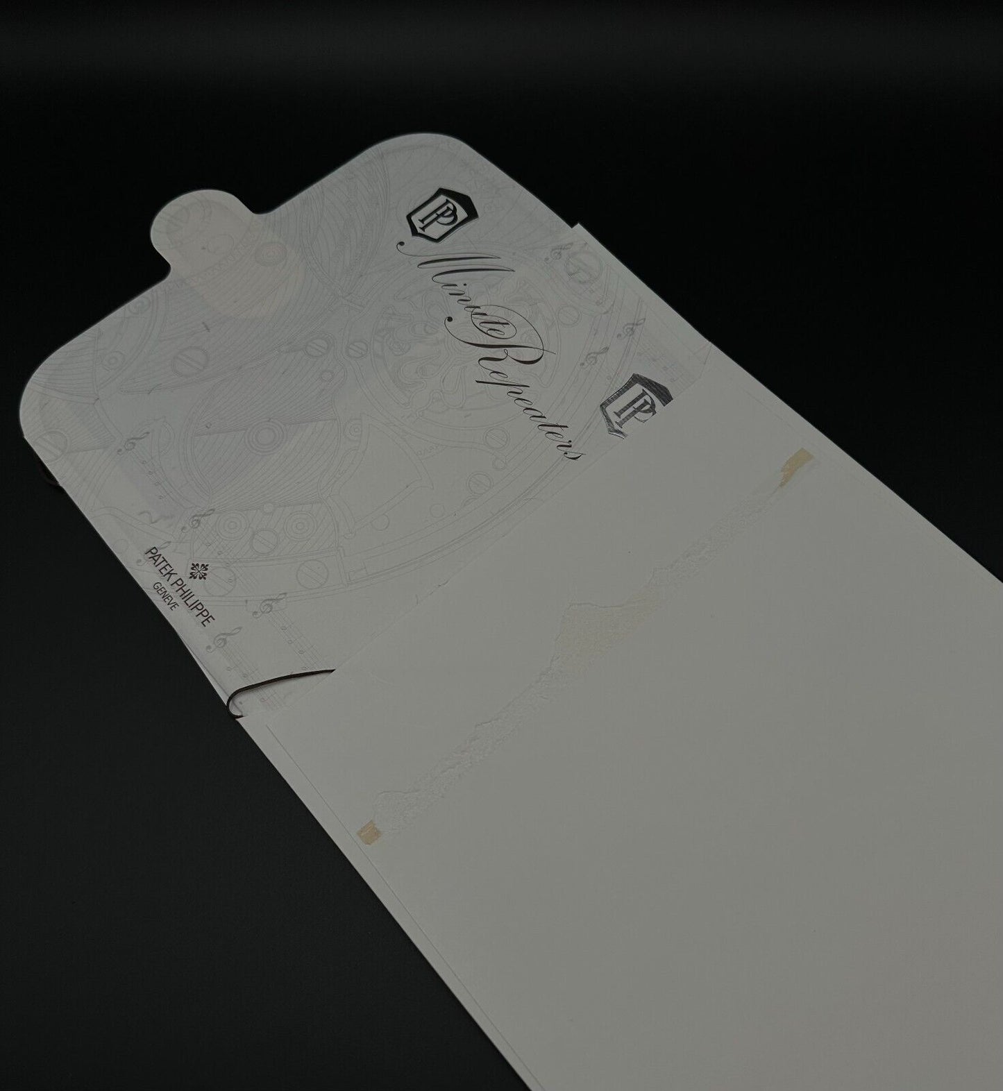 Patek Philippe Grand Complications Minute Repeater Perpetual Calendar 5213G, 2012 model, featuring a 40.6mm white gold case, white dial, and black leather strap. Unworn new condition with minimal handling marks. Includes inner and outer boxes, original authorized dealer box, winding box, booklets, and warranty papers. Available at The Watch Trader, Madison, Connecticut.