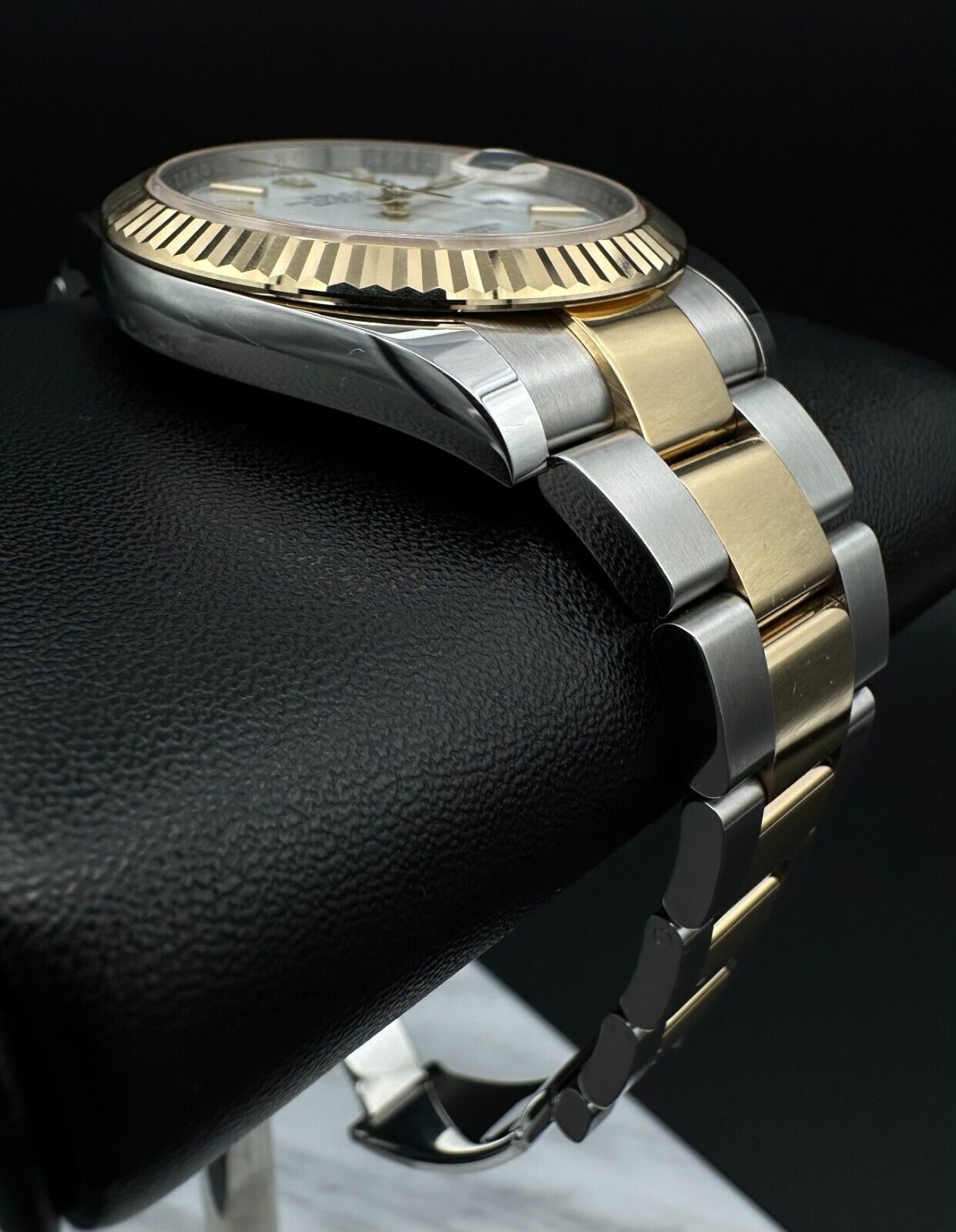 Rolex Datejust 41 126333 Gold and Steel Oyster Bracelet White Dial Watch - 2024