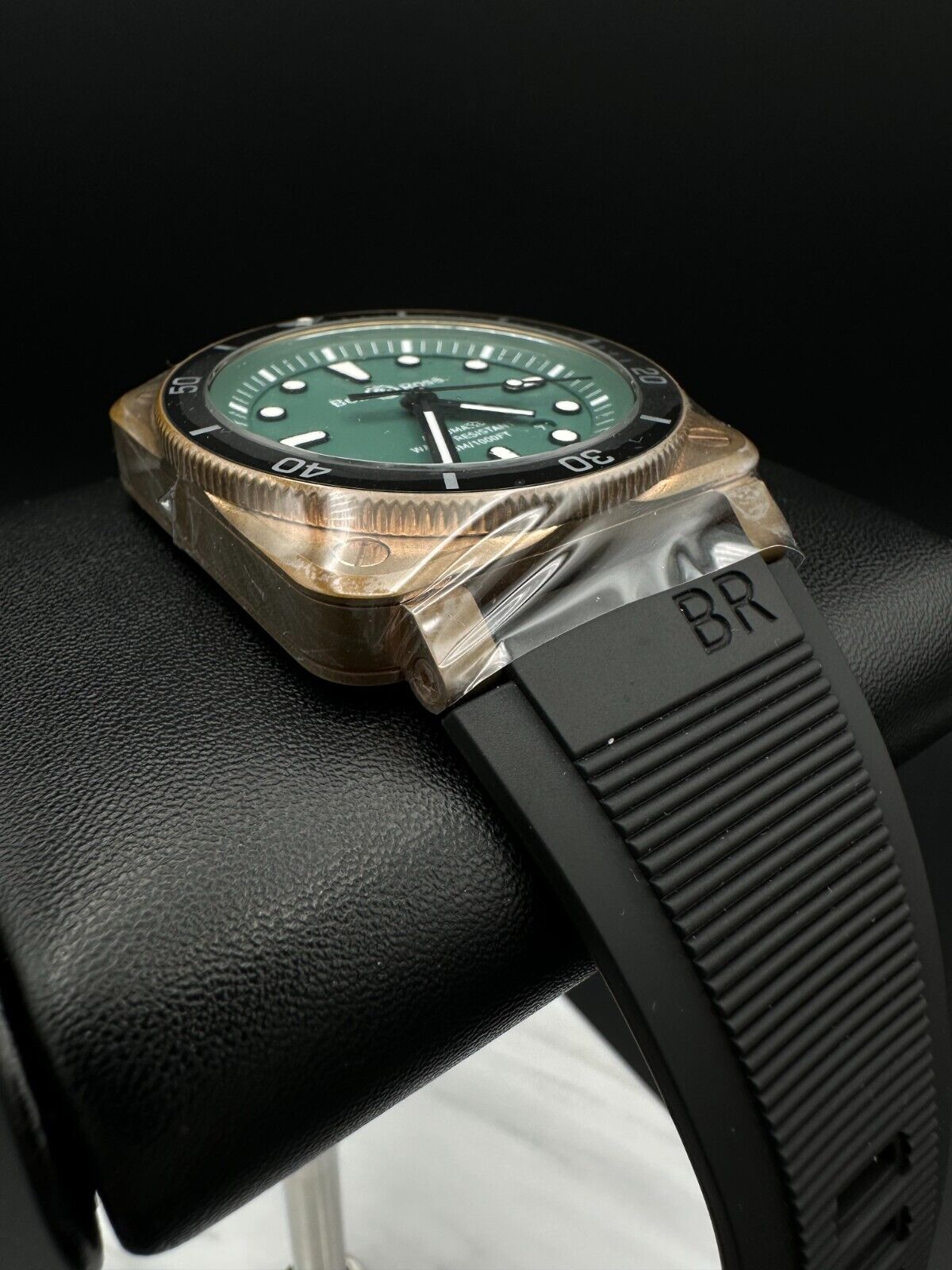 Bell & Ross BR03-92 Diver Bronze Green Dial BR0392-D-LT-BR/SRB Limited Edition