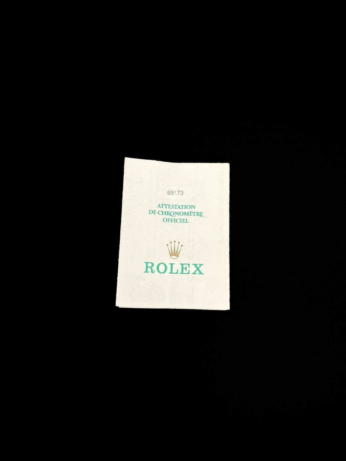 Rolex Lady-Datejust 69173 Black Diamond Dial Automatic 26mm Watch - 199811
