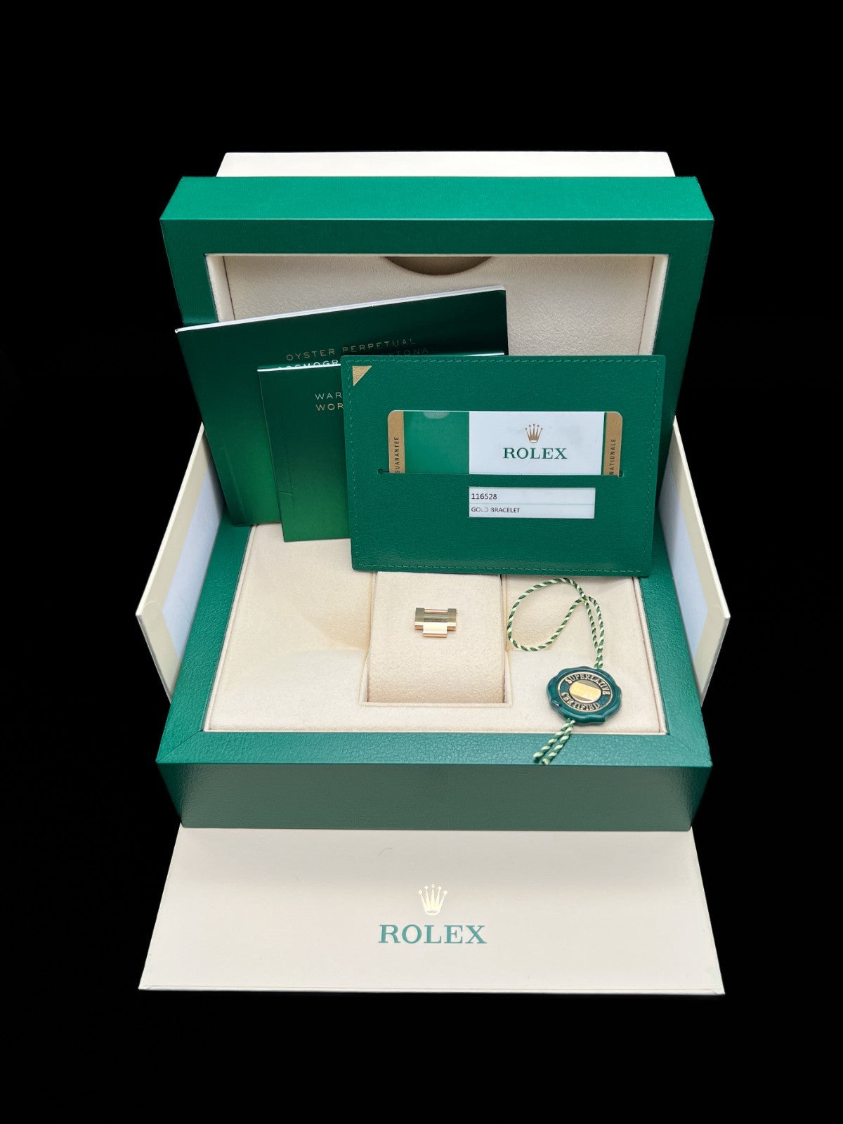 Rolex Cosmograph Daytona 116528 Blue Racing Dial Yellow Gold Automatic Watch10