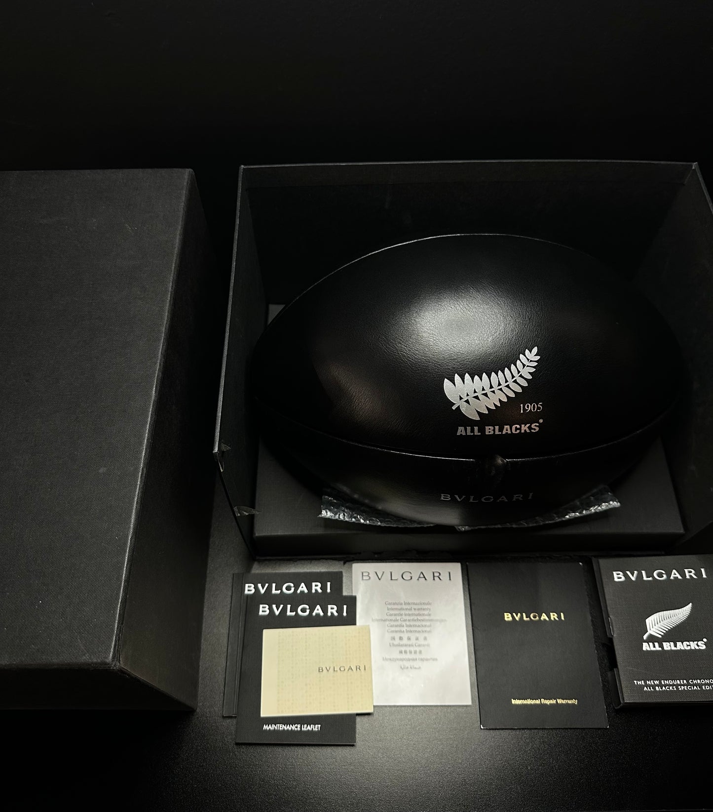 Bulgari Endurer Chronosprint Special Edition DLC Stainless Steel Daniel Roth