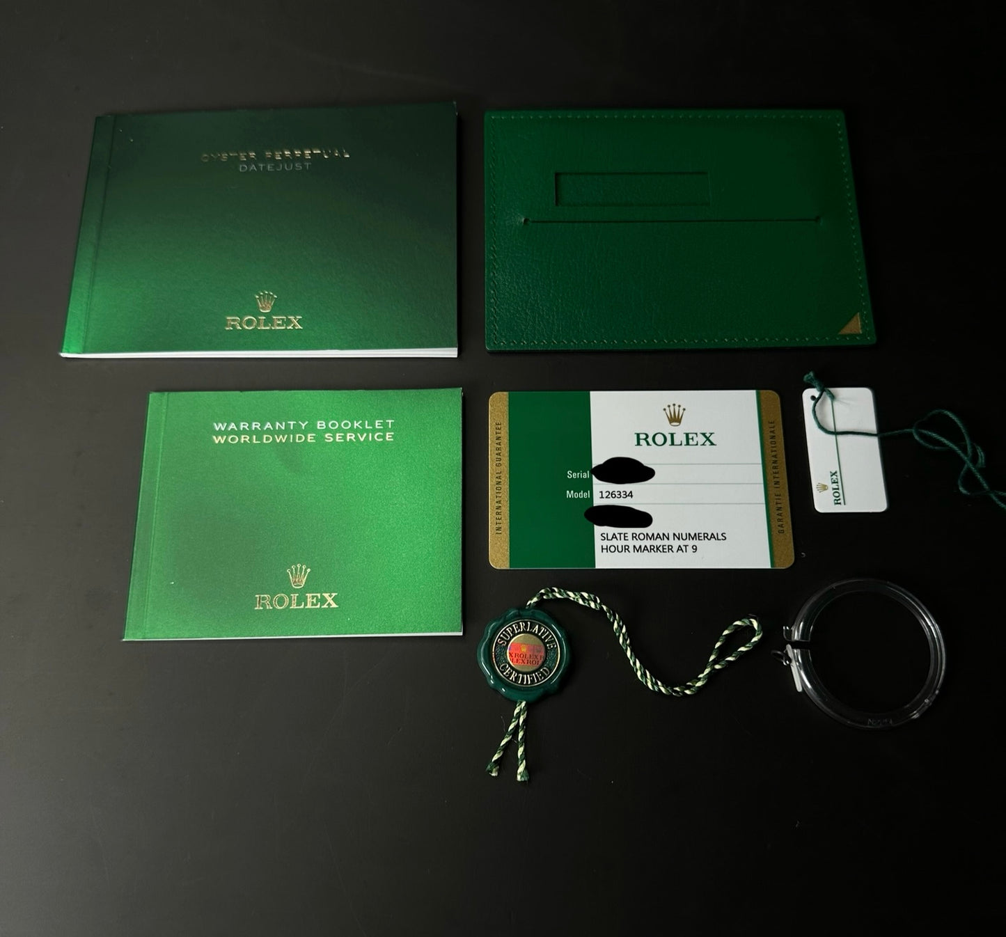 Rolex Datejust 41 Wimbledon 126334 Slate Grey Dial Mens Automatic Watch - 2020