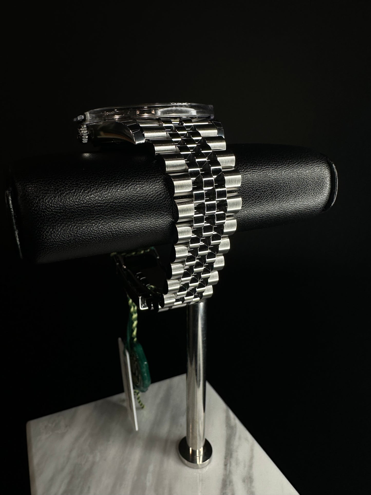 Rolex Datejust 41 Black Diamond Dial Stainless Steel Jubilee Bracelet