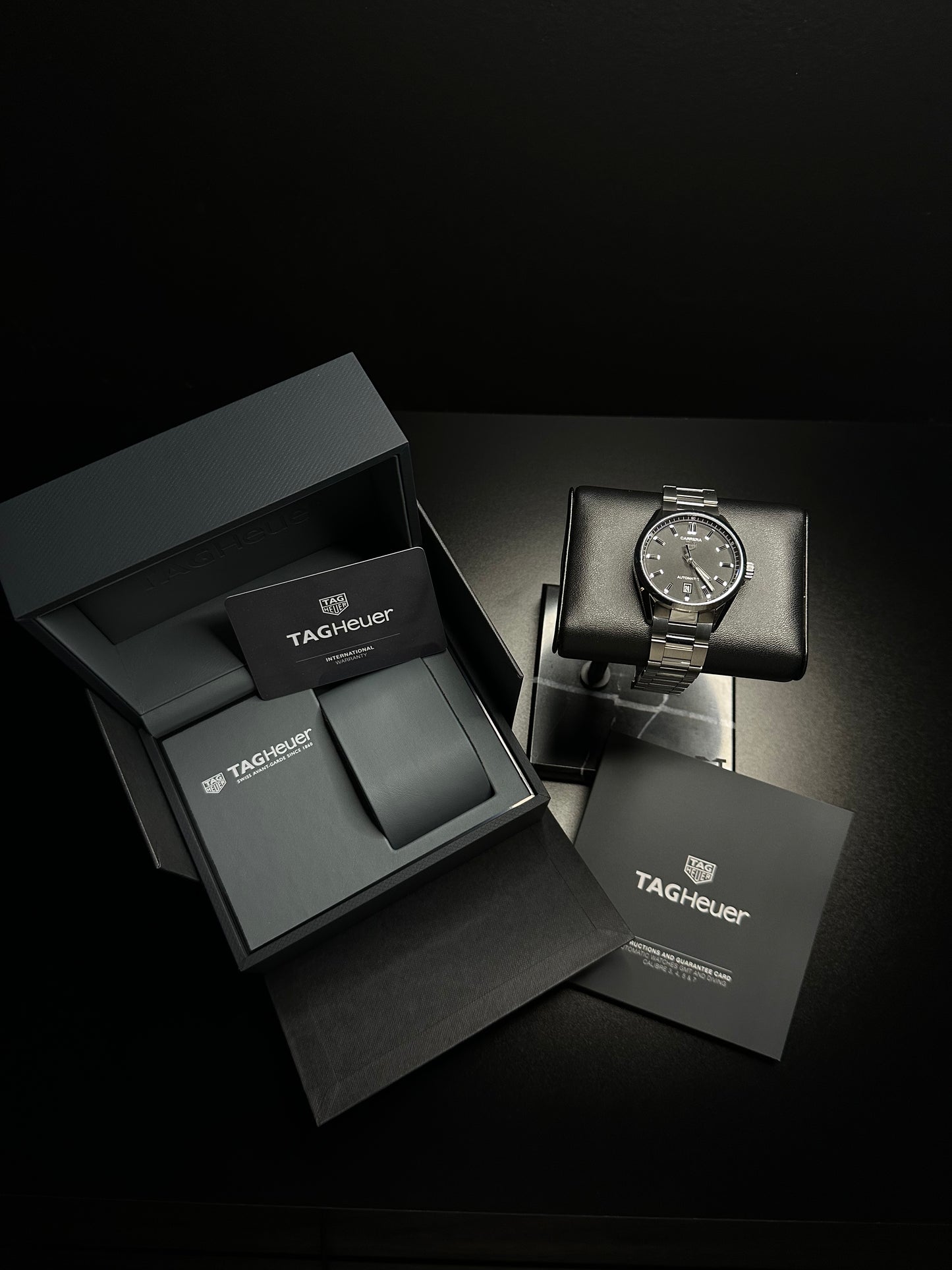 TAG Heuer Carrera Calibre 5 Black Dial