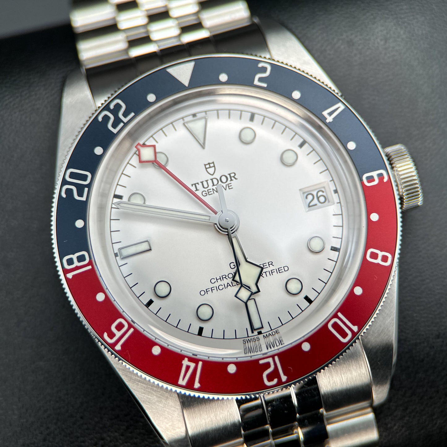 TUDOR Black Bay GMT Pepsi M79830RB-0010 Steel Jubilee Bracelet 41mm Watch - 2024