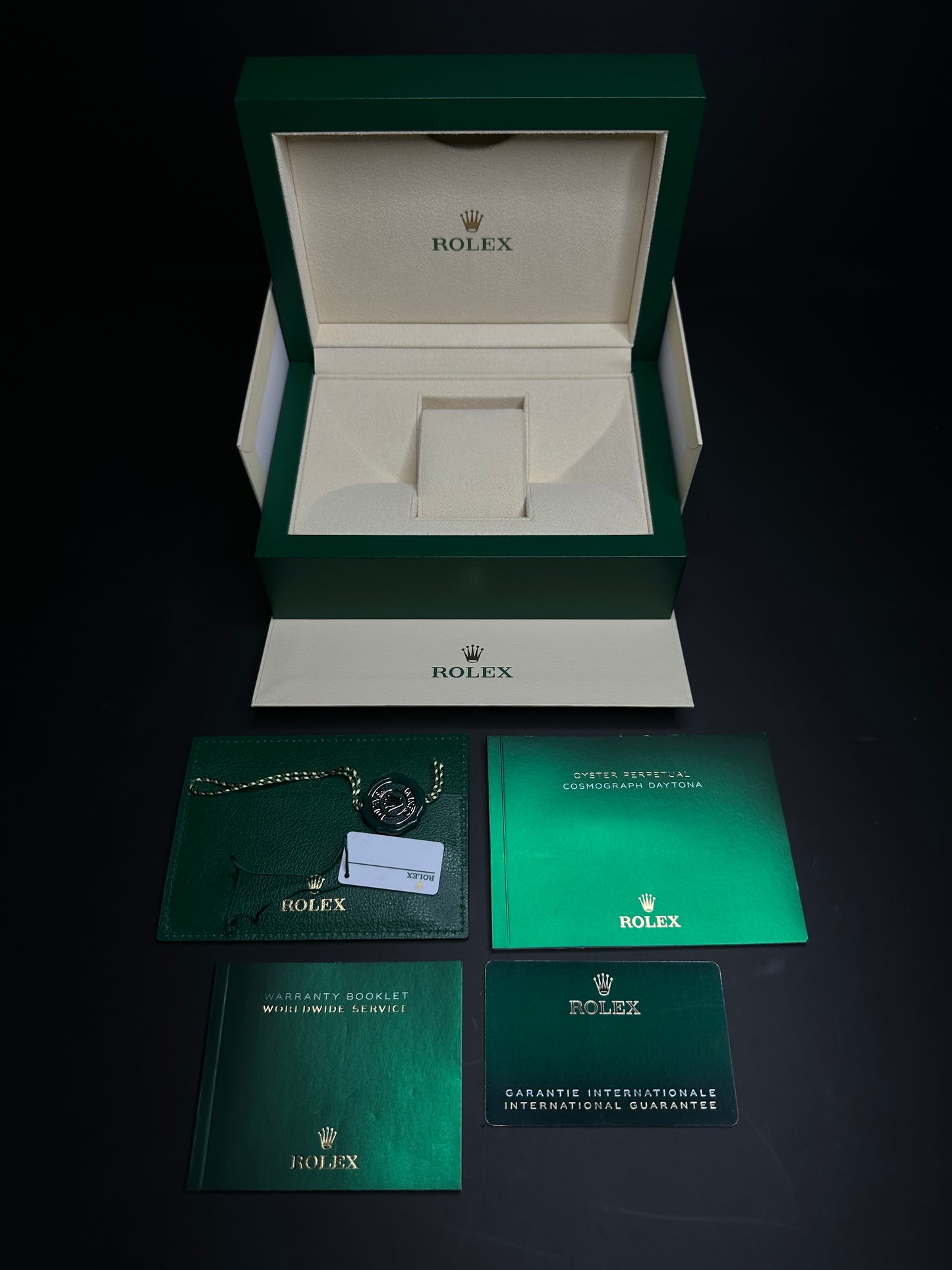 Rolex Daytona Two Tone Black Diamond Dial 116503