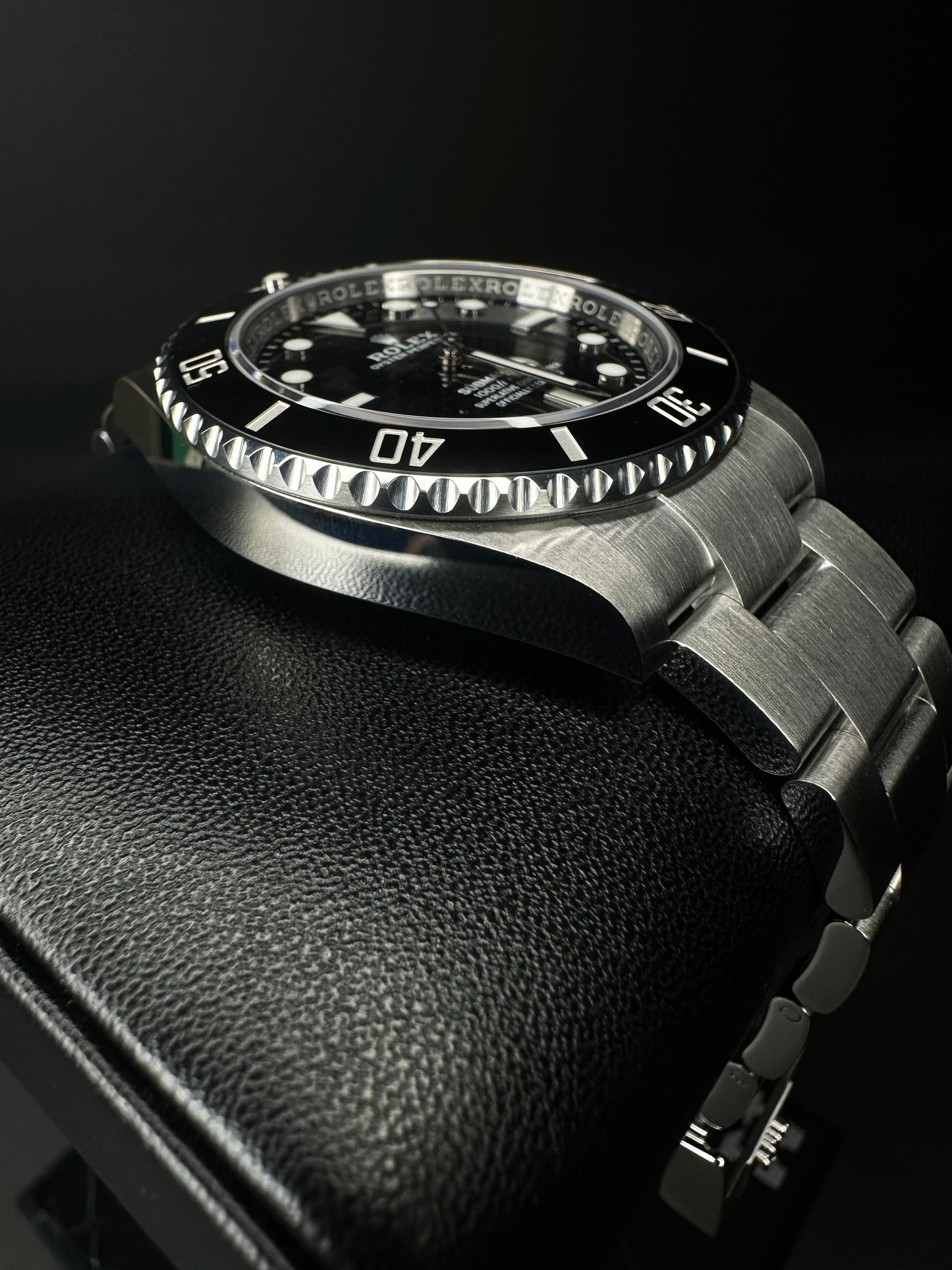 Rolex Submariner No-Date 124060 Black Dial Mens Automatic Watch - 2024