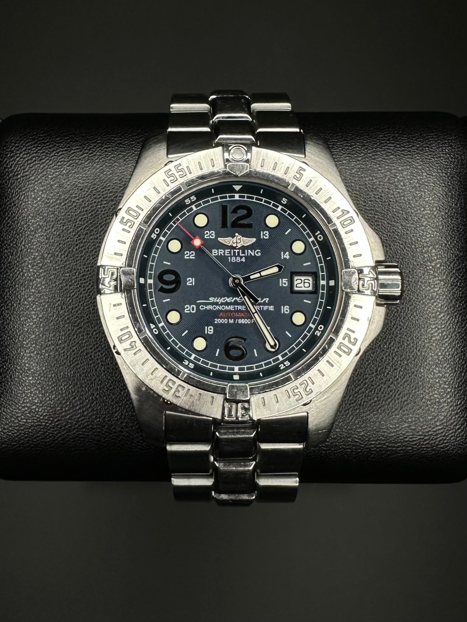 Breitling SuperOcean SteelFish A1739010/C666 Blue Dial Men's