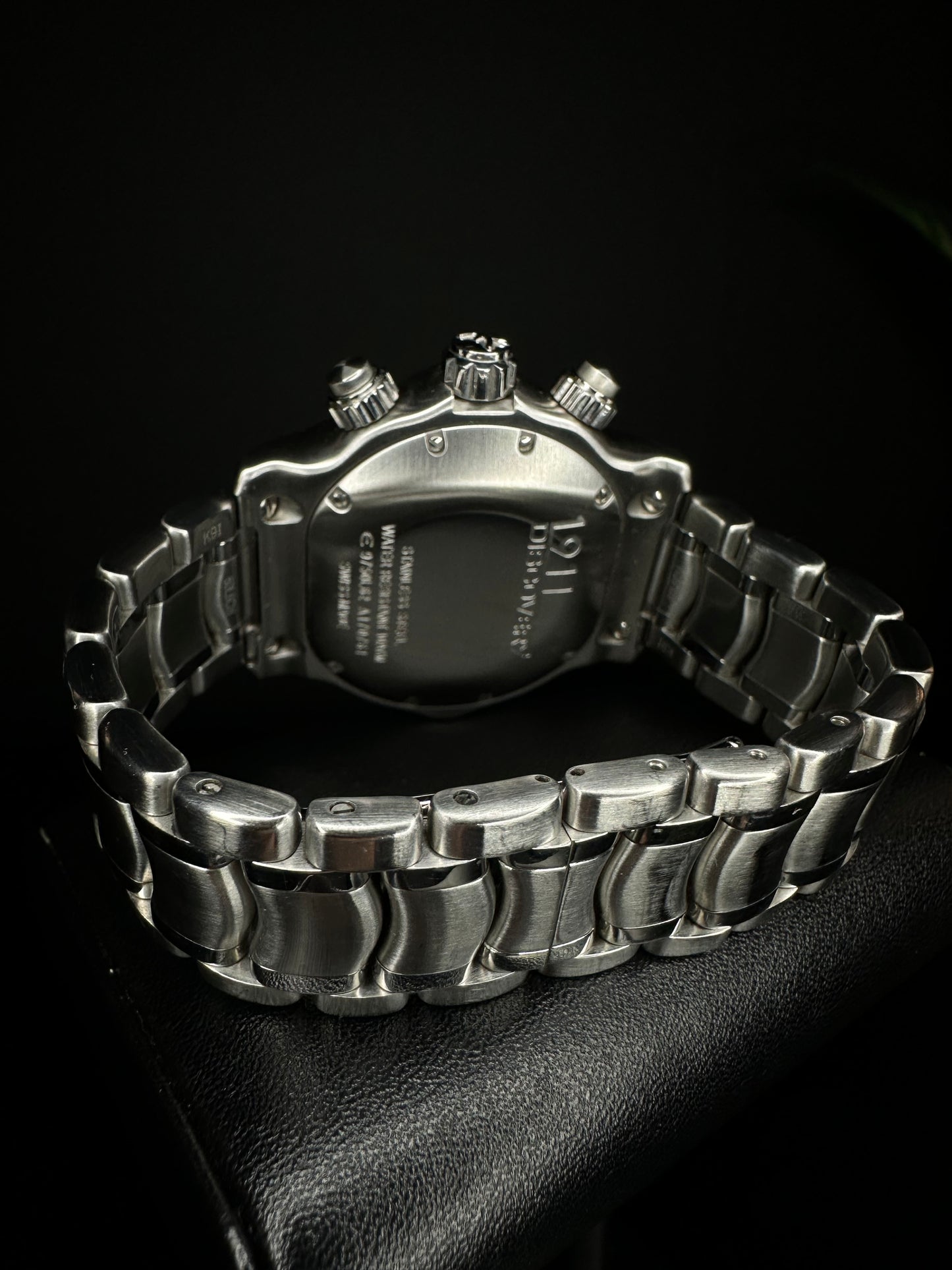 Ebel 1911 Discovery Chronograph Day/Date Red Bezel