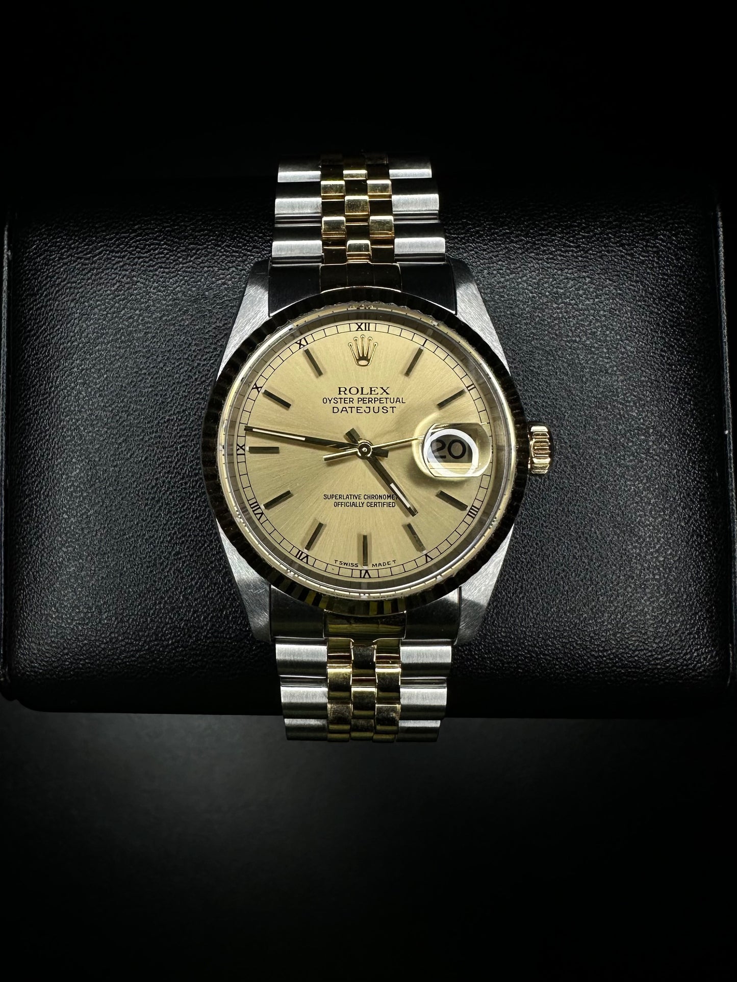 2002 Rolex Datejust 36 complete set