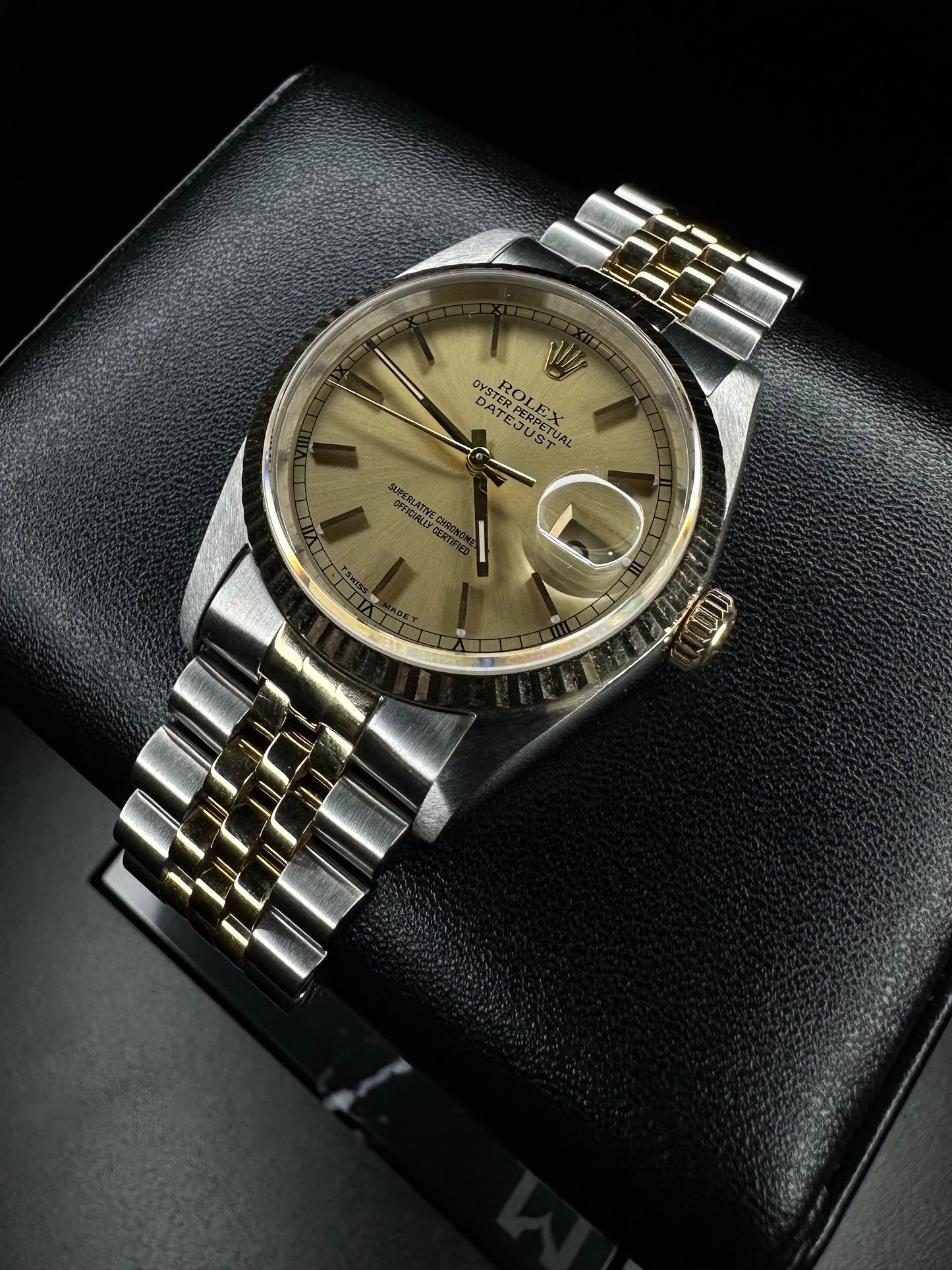 2002 Rolex Datejust 36 complete set