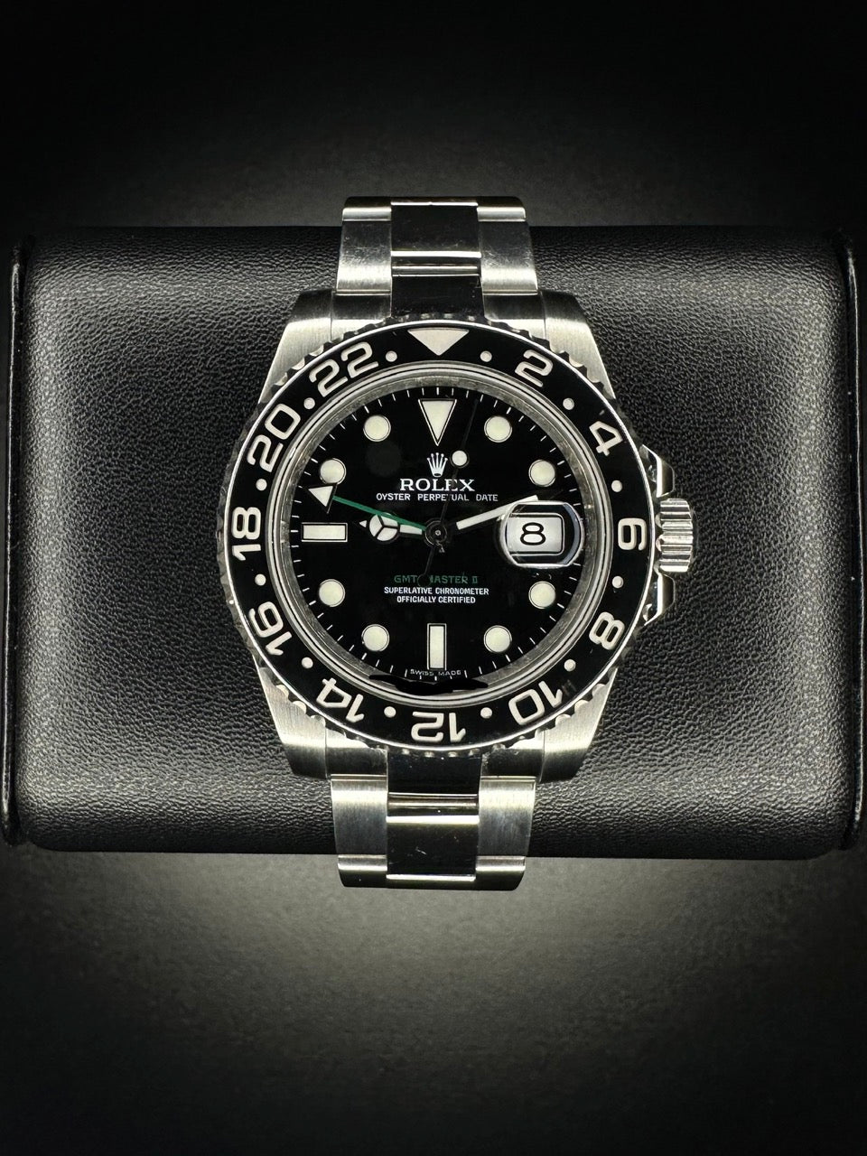 Rolex GMT Master II 116710LN Black Dial Complete Set 2008