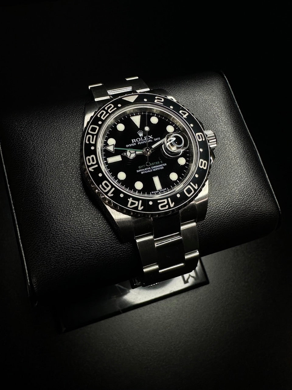 Rolex GMT Master II 116710LN Black Dial Complete Set 2008