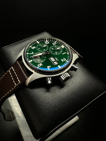 IWC Pilot’s Watch Chronograph 41 Green Dial IW388103