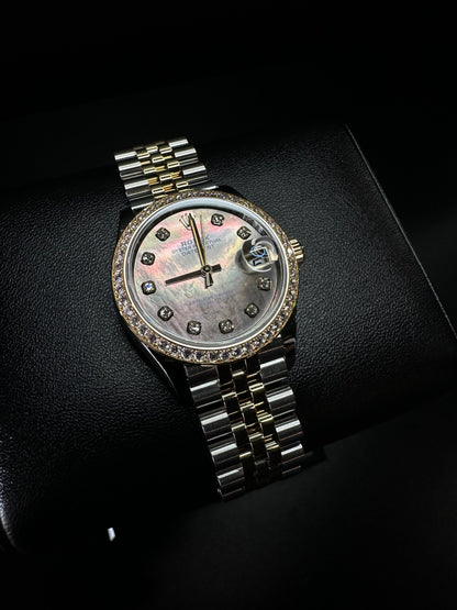 Rolex Datejust 31mm Tehetian Mother Of Pearl Ladies Watch