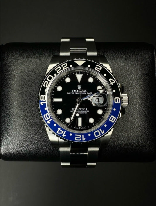 Rolex GMT-Master II "The Batman" 40mm 126710BLNR Stainless Steel  Watch - 2024