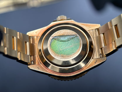 Rolex Submariner Date 16618 Bluesy Yellow Gold Unpolished 40mm Automatic Watch5