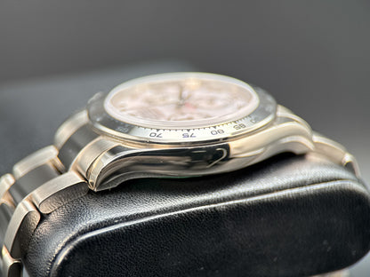Rare Rolex Daytona 116509 Mother Of Pearl Racing Dial White Gold 40mm Watch 20064