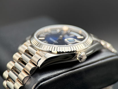 Rolex Day-Date 228239 Blue Ombre Dial White Gold Automatic 40mm Watch - 20251