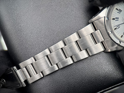 Rolex Date 15210 White Roman Dial Stainless Steel Oyster Automatic 34mm Watch7