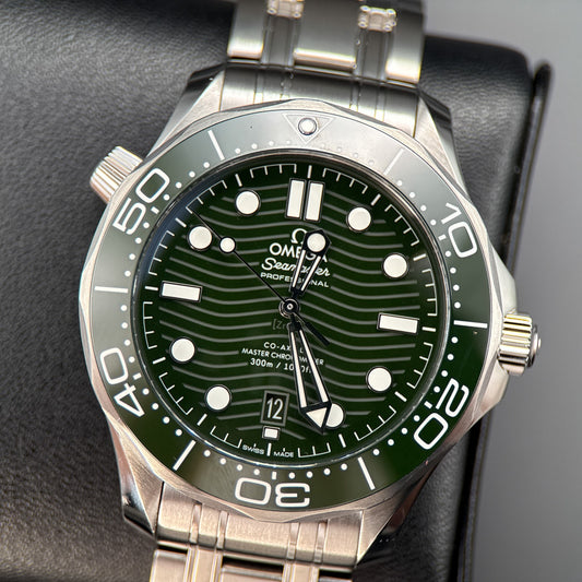 OMEGA Seamaster Diver 300M 210.30.42.20.10.001 Green Dial 42mm Watch - 20230