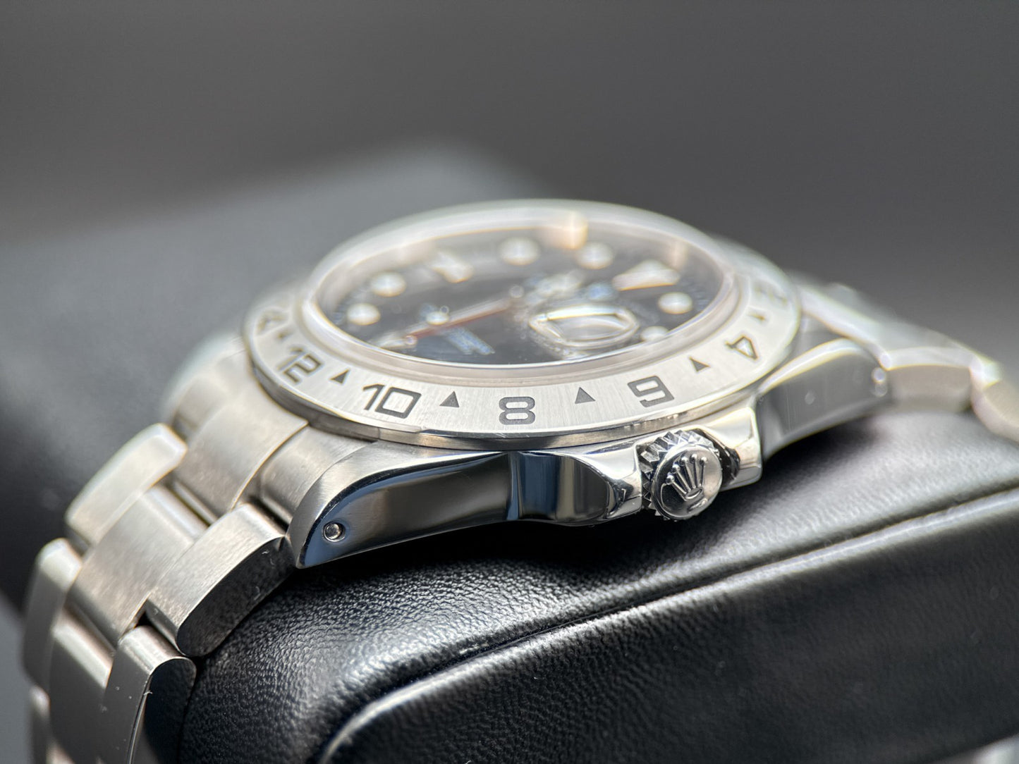 Rolex Explorer II 16550 Black Dial Stainless Steel Automatic 40mm Watch1