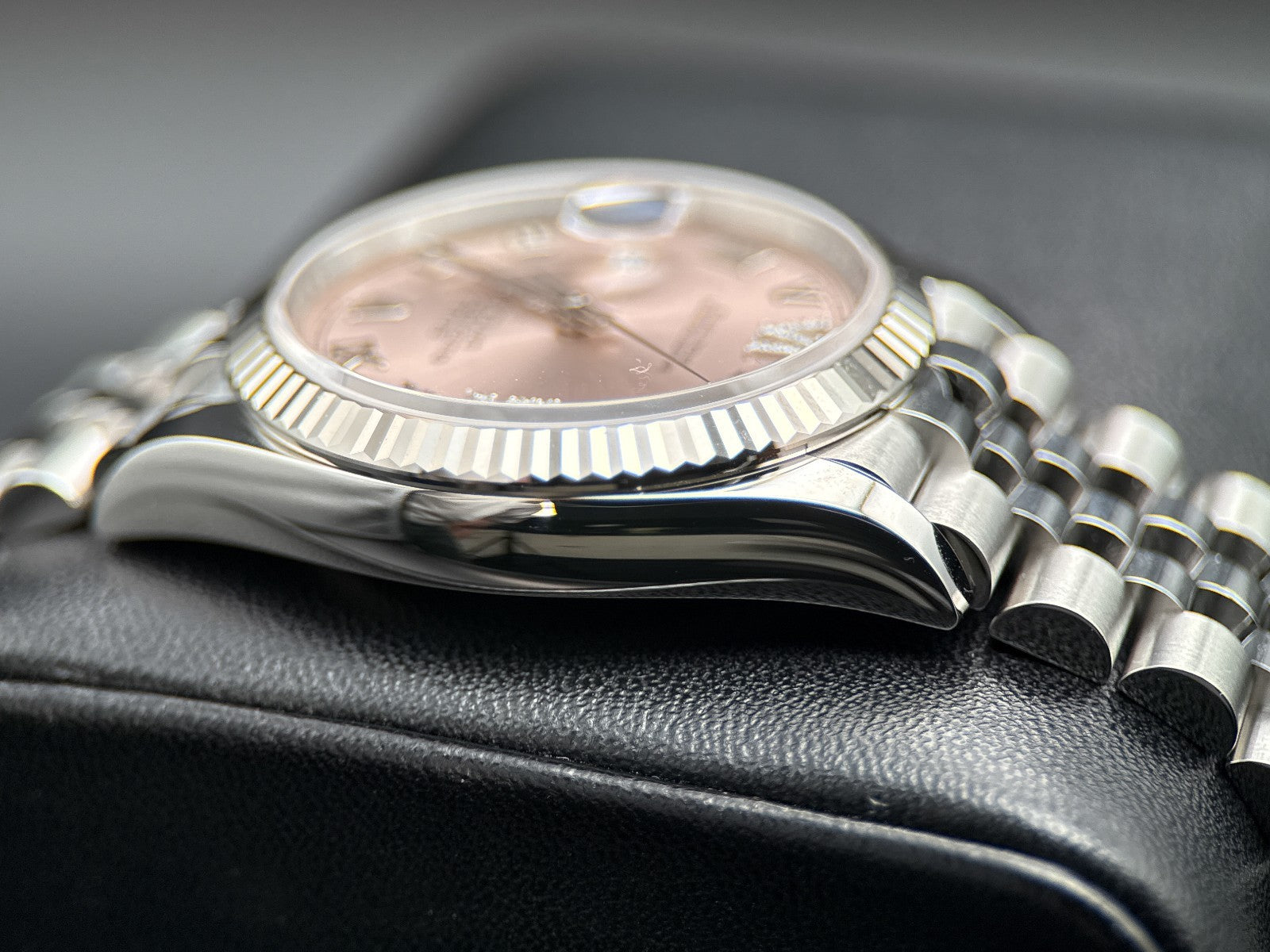 Rolex Datejust 126234 Pink Diamond Roman Dial 36mm March 2026 Complete Set3