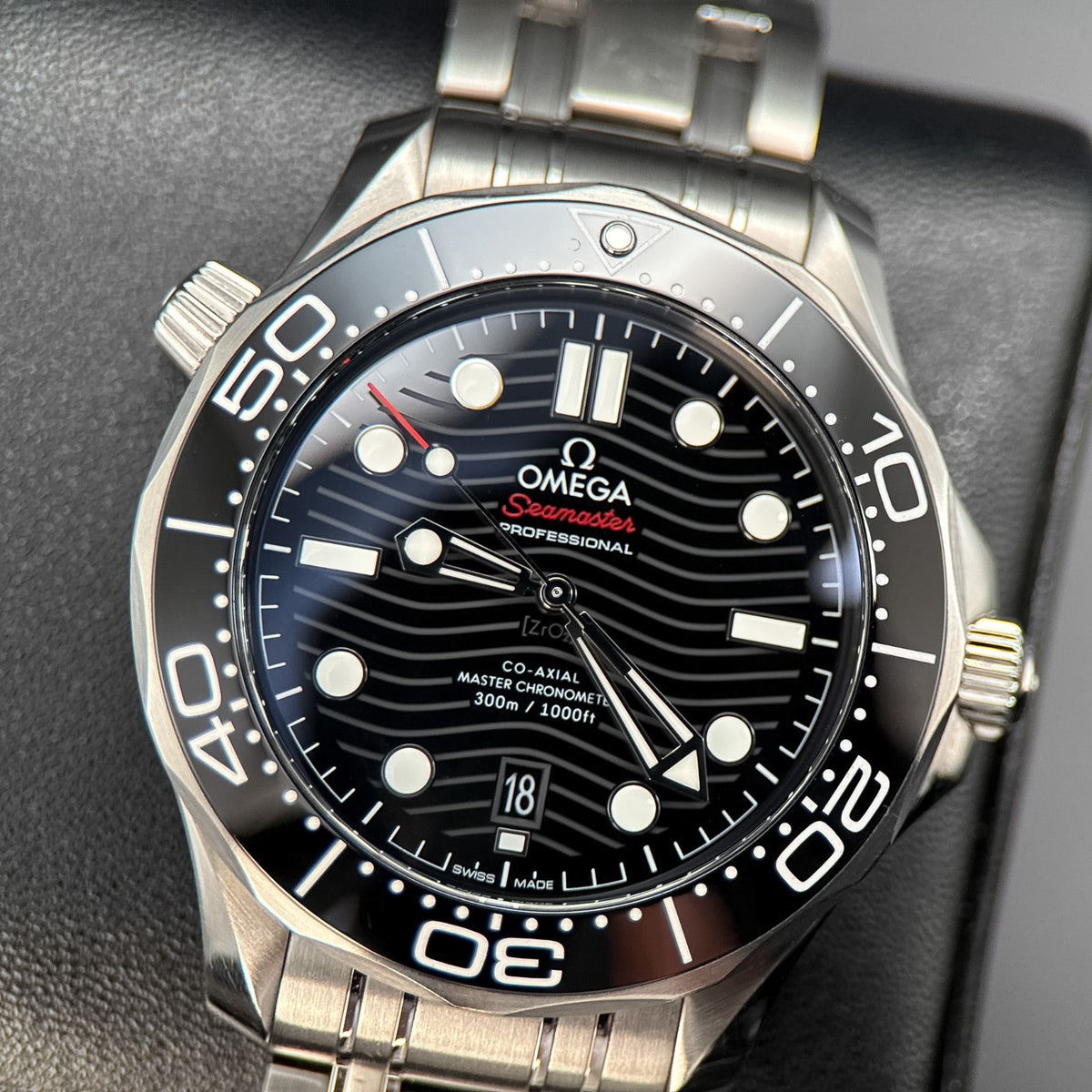 OMEGA Seamaster Diver 300M 210.30.42.20.01.001 Black Dial 42mm Watch - 20250